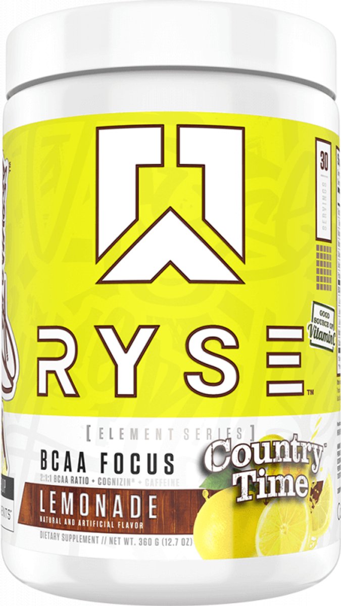 RYSE BCAA Focus (30 Serv) Country Time® Lemonade - Aminozuren - BCAA
