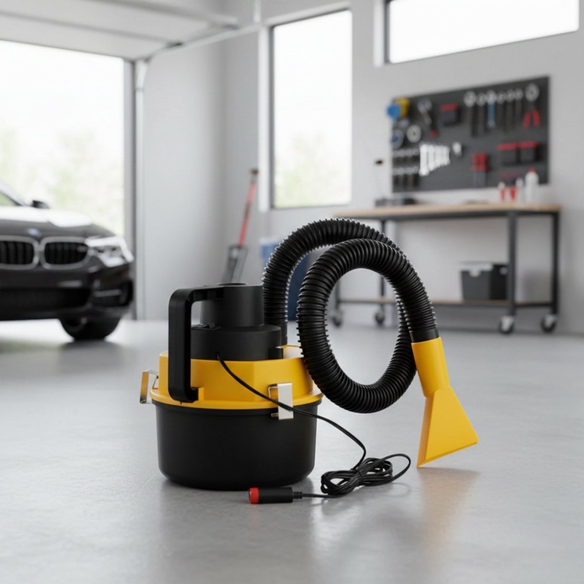 Multifunctionele autostofzuiger voor nat en droog gebruik (12 V – 60 W)
