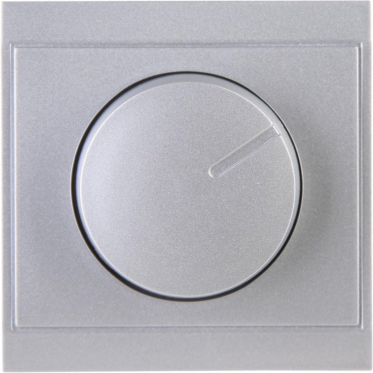 Dimmer Inzetstuk Zilver voor Schakelaars