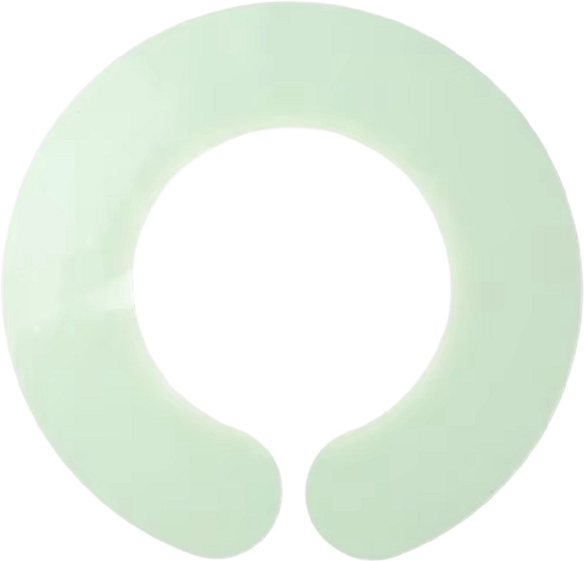 Kapperskraag van Siliconen – Waterdichte Nekcape voor Haar Knippen, Haar Verven en Kleurbehandeling – Haarverzorging Accessoires voor Kappers en Thuisgebruik - Groen