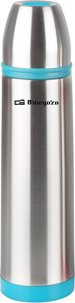 Thermoskan RVS 350 ml - Turquoise