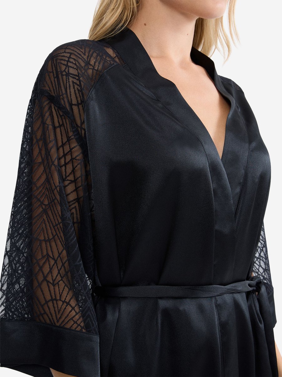 Triumph A Weekend to Remember Robe Pyjamaset - BLACK