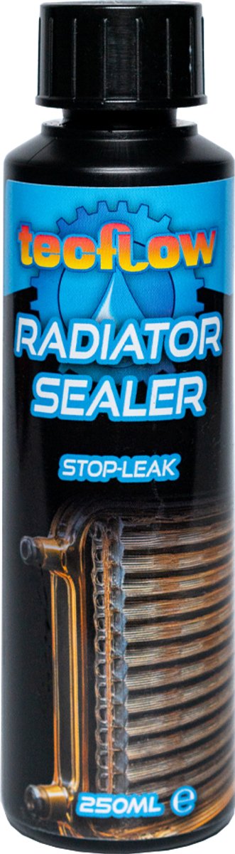 Tecflow Radiator sealer - Stop Leak - Snelle Lekdichting - Corrosiebescherming - tot 12 Liter Capaciteit