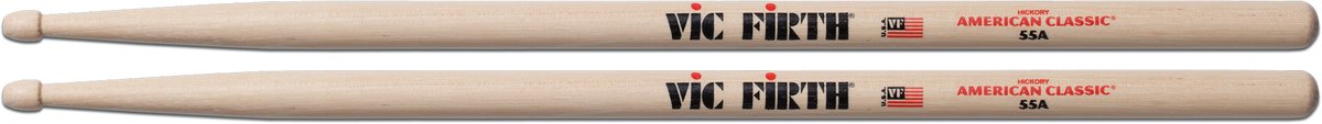 Vic Firth 55A - Paar drumstokken, hickory