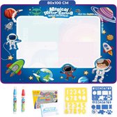 Water tekenmat Space - Ruimtespace - Tekenmat met Accessoires - Met 2 Waterpennen - Speelgoed 2 Jaar - Speelgoed 3 Jaar - Montessori Speelgoed - Educatief Speelgoed - Jongens Speelgoed - Meisjes Speelgoed - Kinderspeelgoed