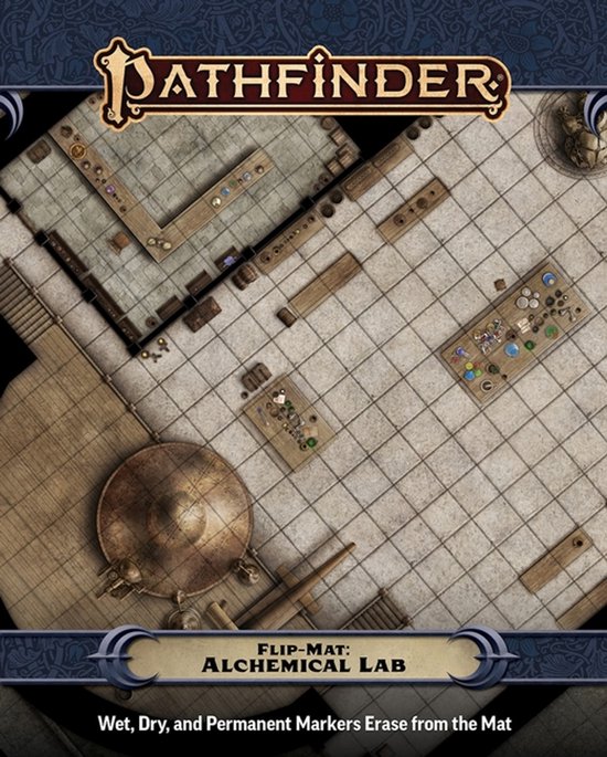 Pathfinder Flip-Mat: Alchemical Lab - cover