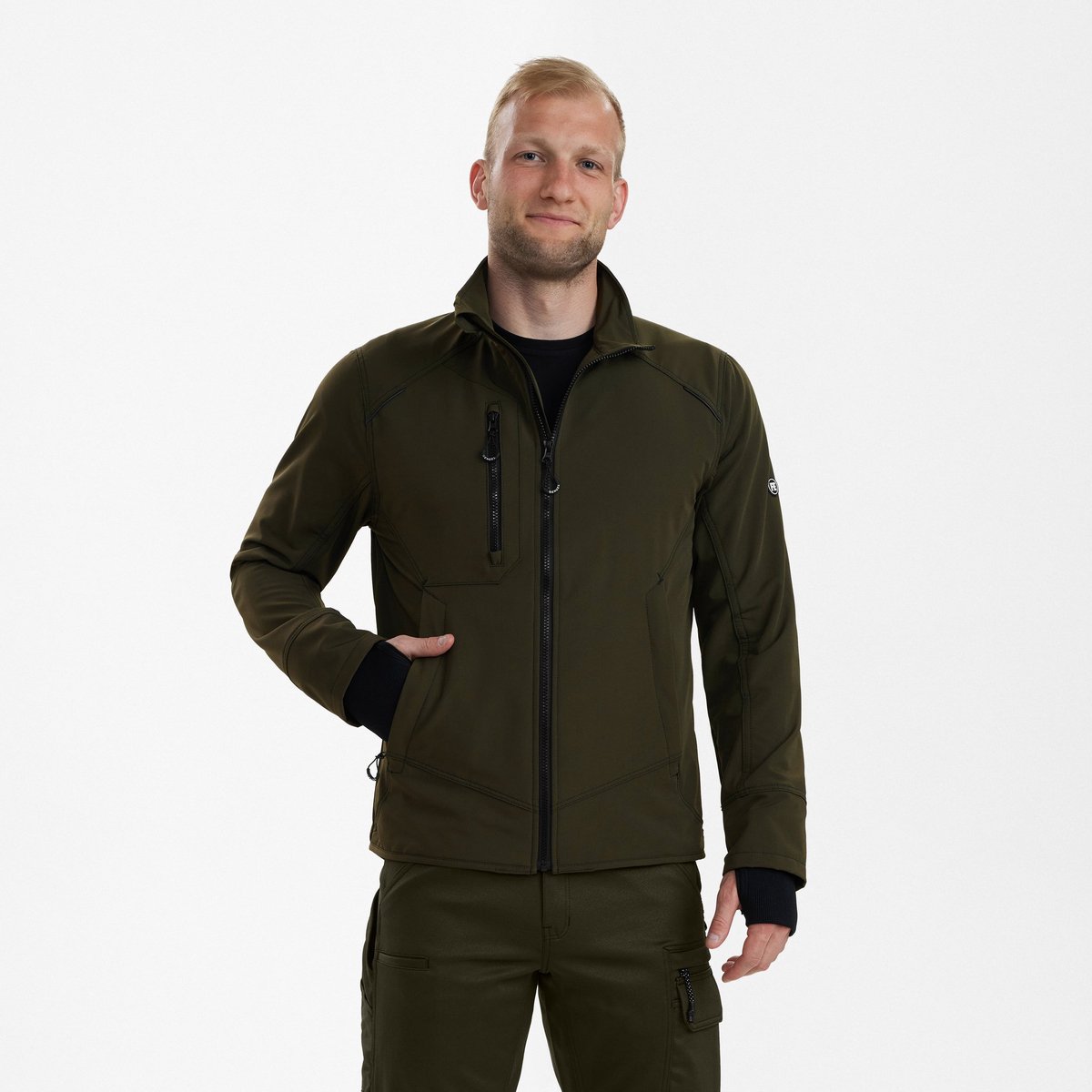 Engel X-treme werkjack met 4-weg stretch 1366-317 - Forest Green - S