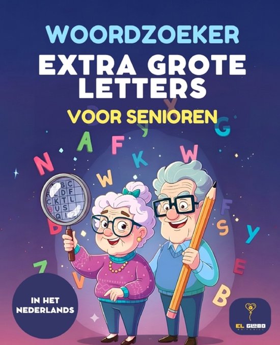 50 Woordzoeker Voor Senioren - Groot Letter - Puzzelboek - H ... - cover