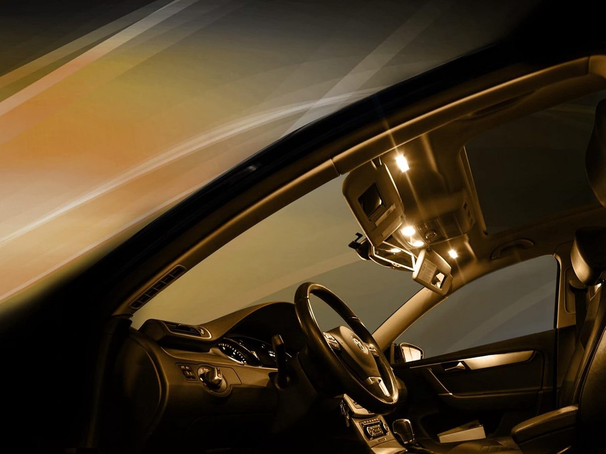 Complete Interieurverlichting Set Warm Wit 3000K voor Auto Binnenverlichting
