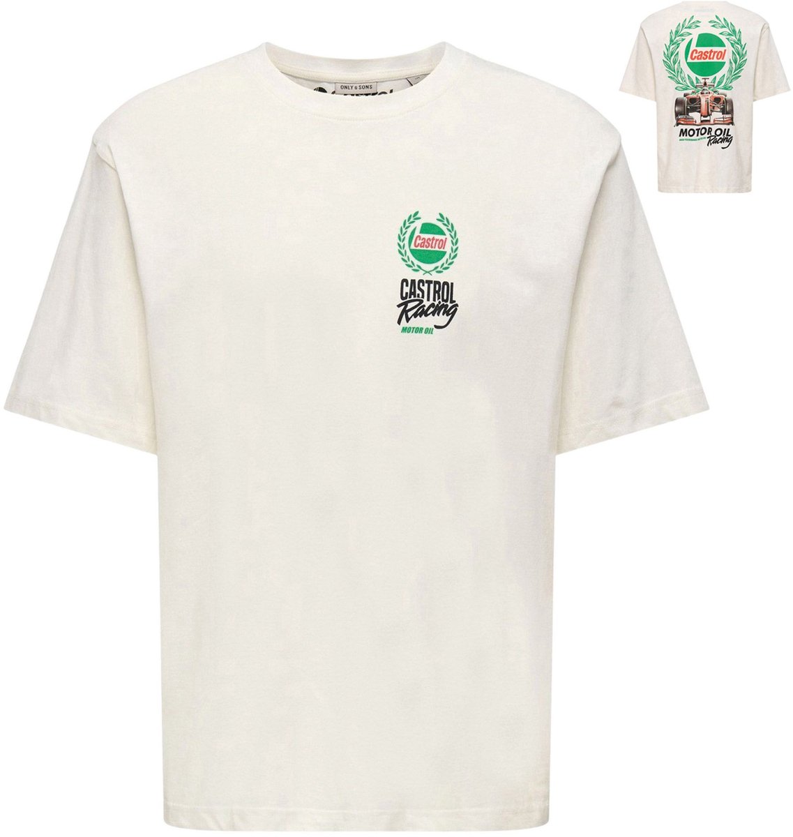 Only & Sons Castrol Relaxed Shirt Jongens - Maat 134/140
