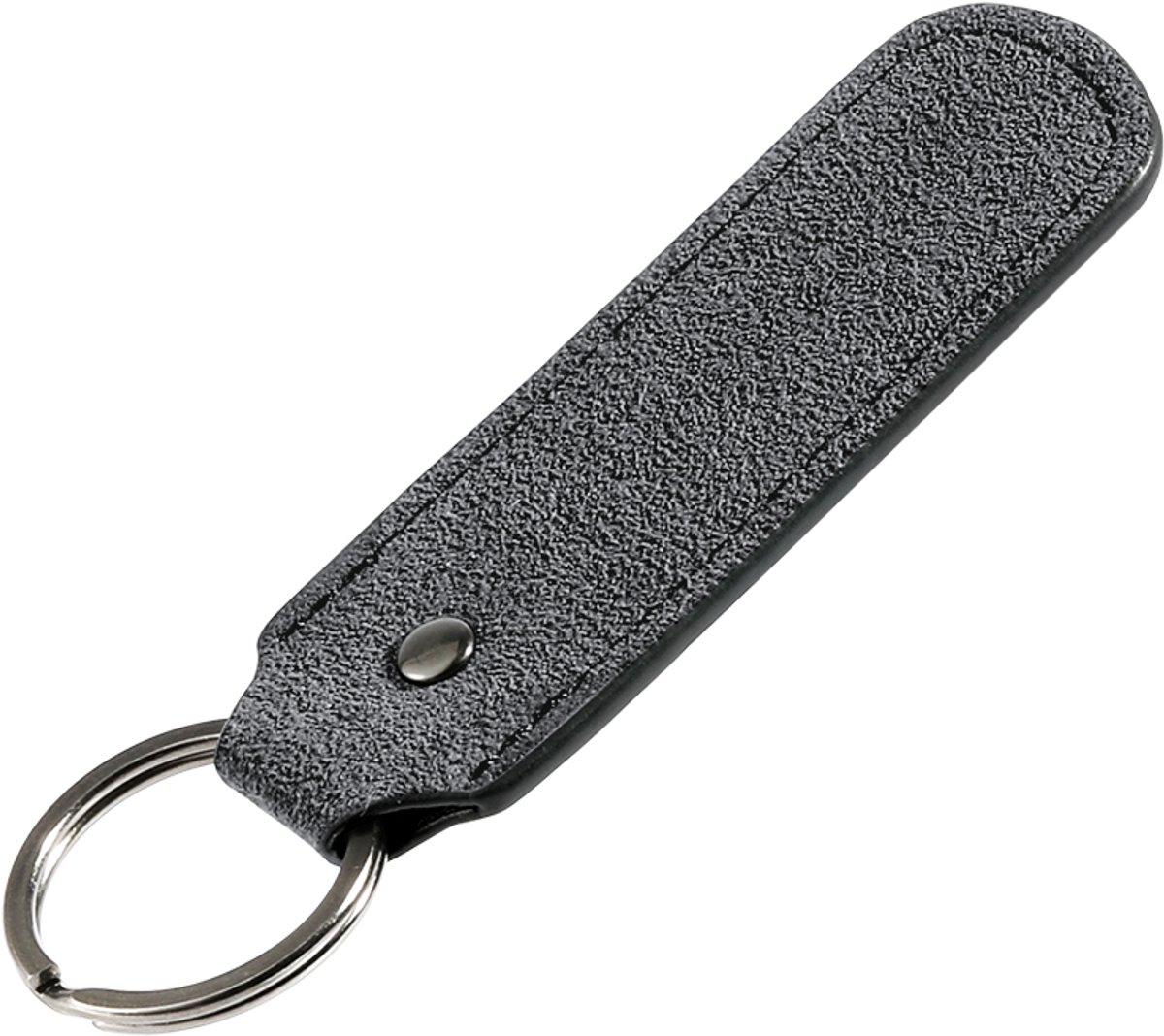 Alcanluxury Alcantara sleutelhanger - Nardo Grey