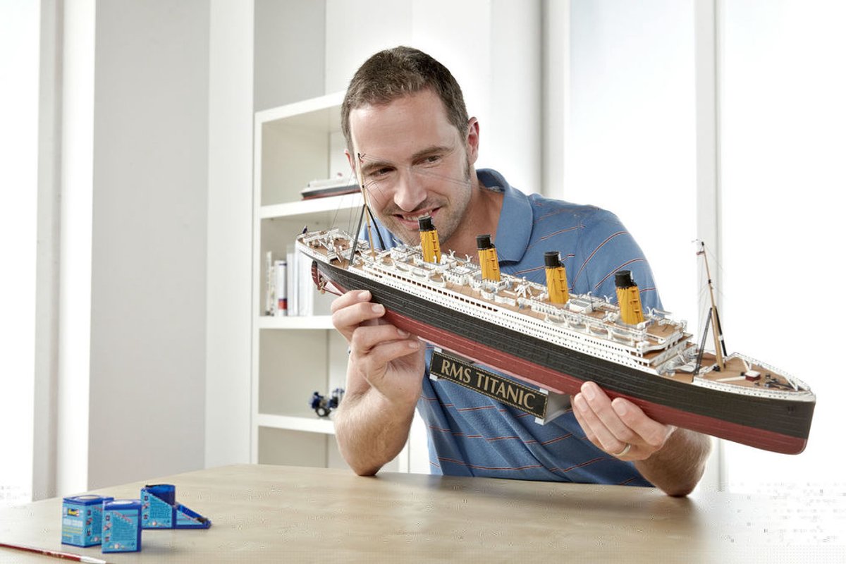 Revell Modelbouwpakket Schepen - 05715 Gift-Set 100 Years Titanic - 1:400 — afbeelding 11