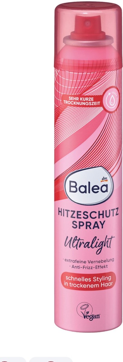 Balea Ultralichte hittebeschermingsspray, 200 ml