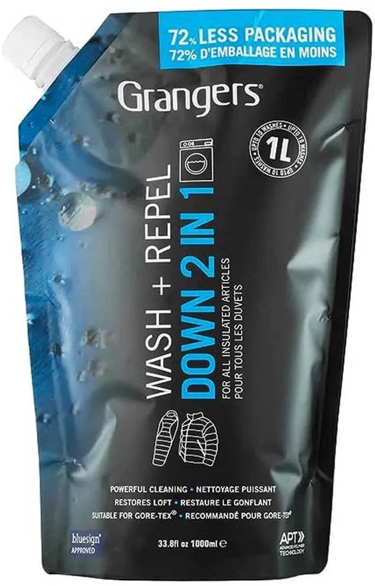 Grangers 2 in 1 Wash + Repel down/Dons 1L