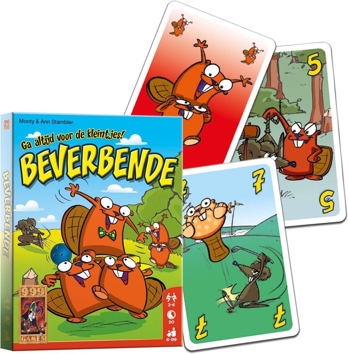 999 Games - Beverbende Kaartspel Met Extra Scoreblokken - Tactisch Geheugenspel - Kaartspel - Familiespel - Gezelschapsspel - Educatief spel - vanaf 6 jaar - Klein cadeautje — afbeelding 3