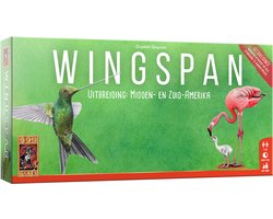 999 Games - Wingspan uitbreiding: Midden- en Zuid-Amerika Bordspel