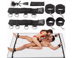 Luxe Universele Bed-Bondage Set - sex toys BDSM