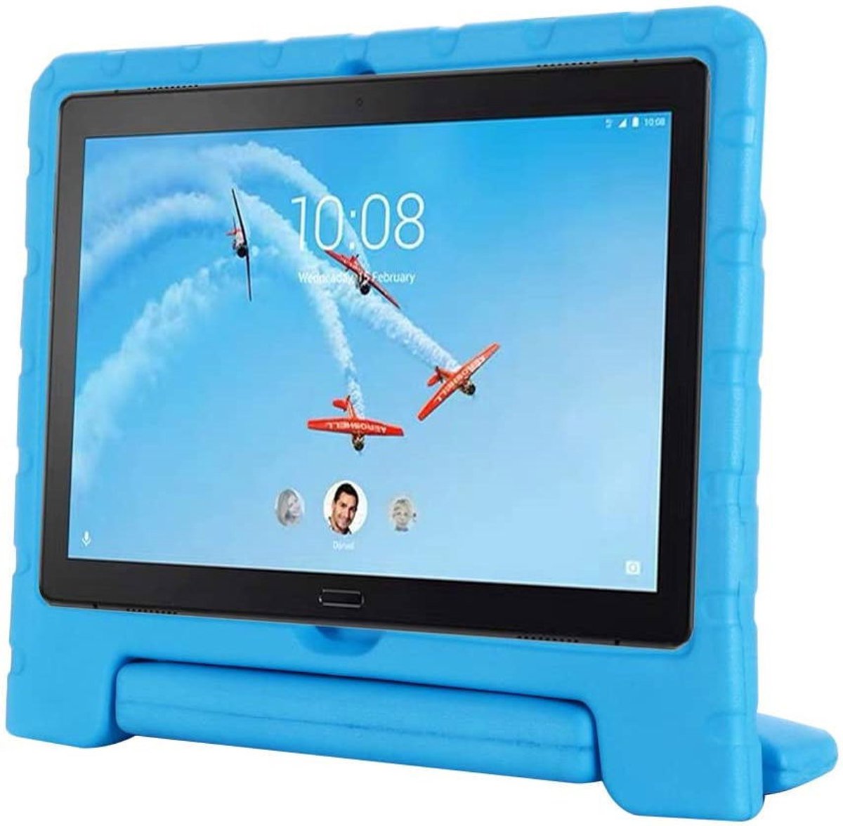 Lenovo Tab M10 (HD) Gen 1 Kinder Tablethoes met Handvat Blauw