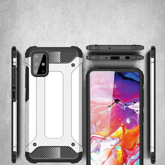 Coque adaptée pour Xiaomi Redmi Note 12S | Résistant aux chocs | Couverture arrière hybride | Housse de protection | Résistant aux chocs | Une protection supplémentaire | Bleu