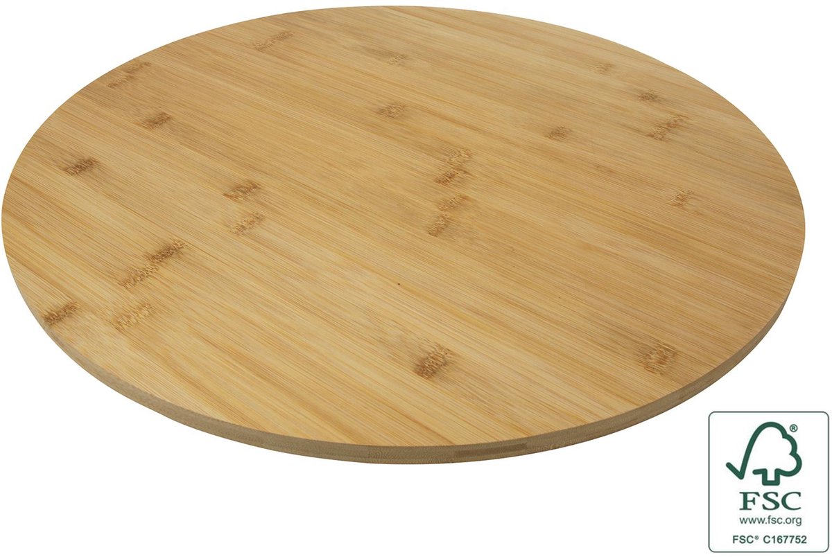 Svenska Living bamboe draaiplateau speelgoed Lazy Susan Ø50cm FSC.