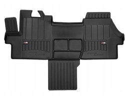 Frogum 3D Rubberen Vloermat – Geschikt voor FIAT Ducato III 2006-2024 – 1-delig (Volledige breedte) – TPE Premium Kwaliteit – Extra Hoge Rand 6 cm – Geurloos – Zwart