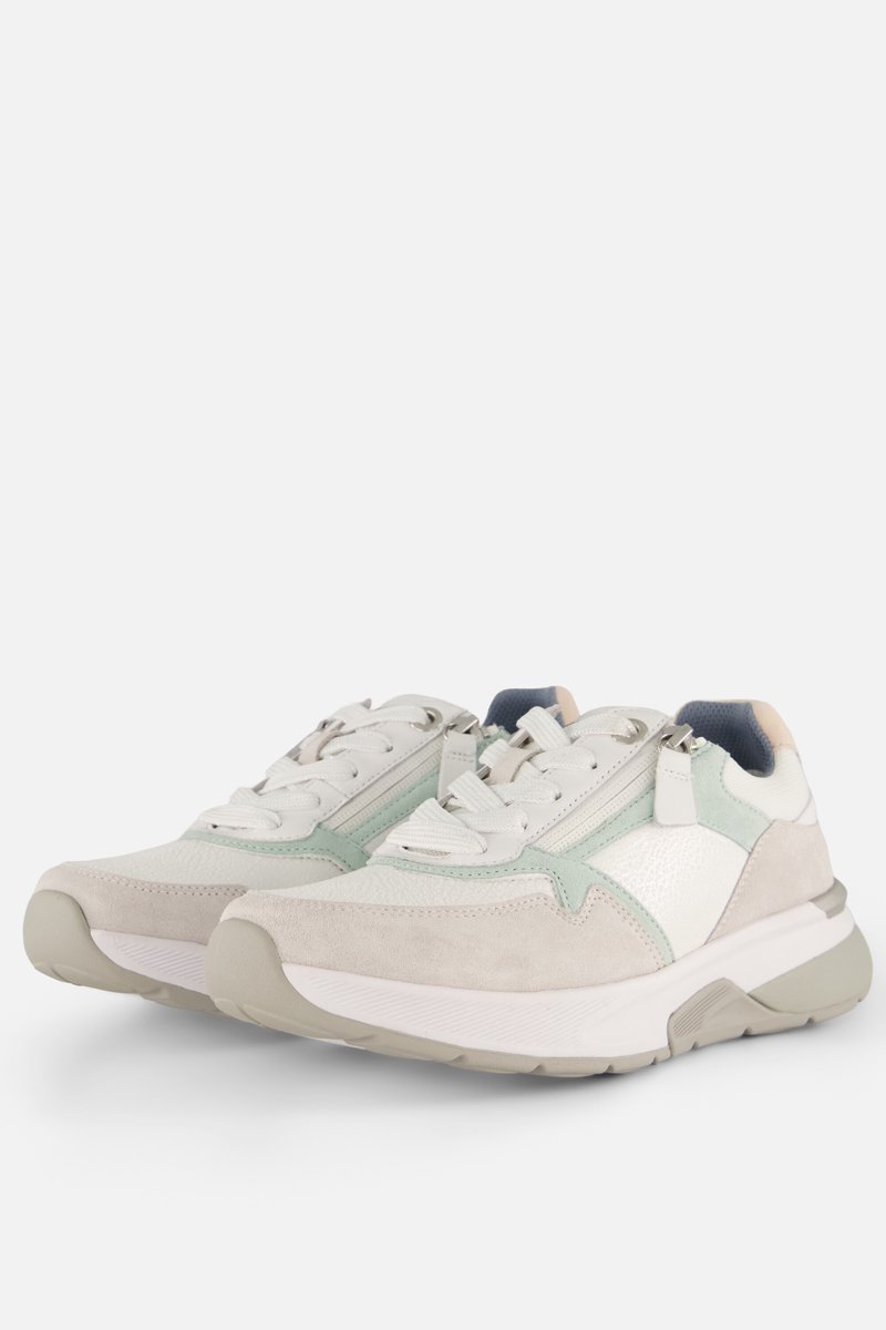 Gabor Rollingsoft Sneakers wit Suéde - Maat 43