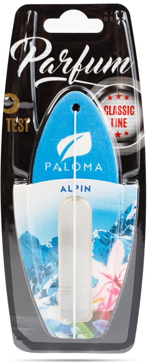 Auto Luchtverfrisser Parfum Alpin – Vloeibaar 5 ml – Tot 1 Maand Geur – Auto & Interieur – 1 Stuk [P03476]