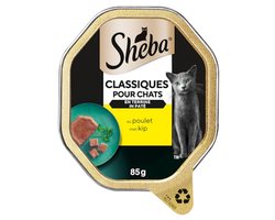 Sheba Classics Paté - Kip - 44 x 85 g