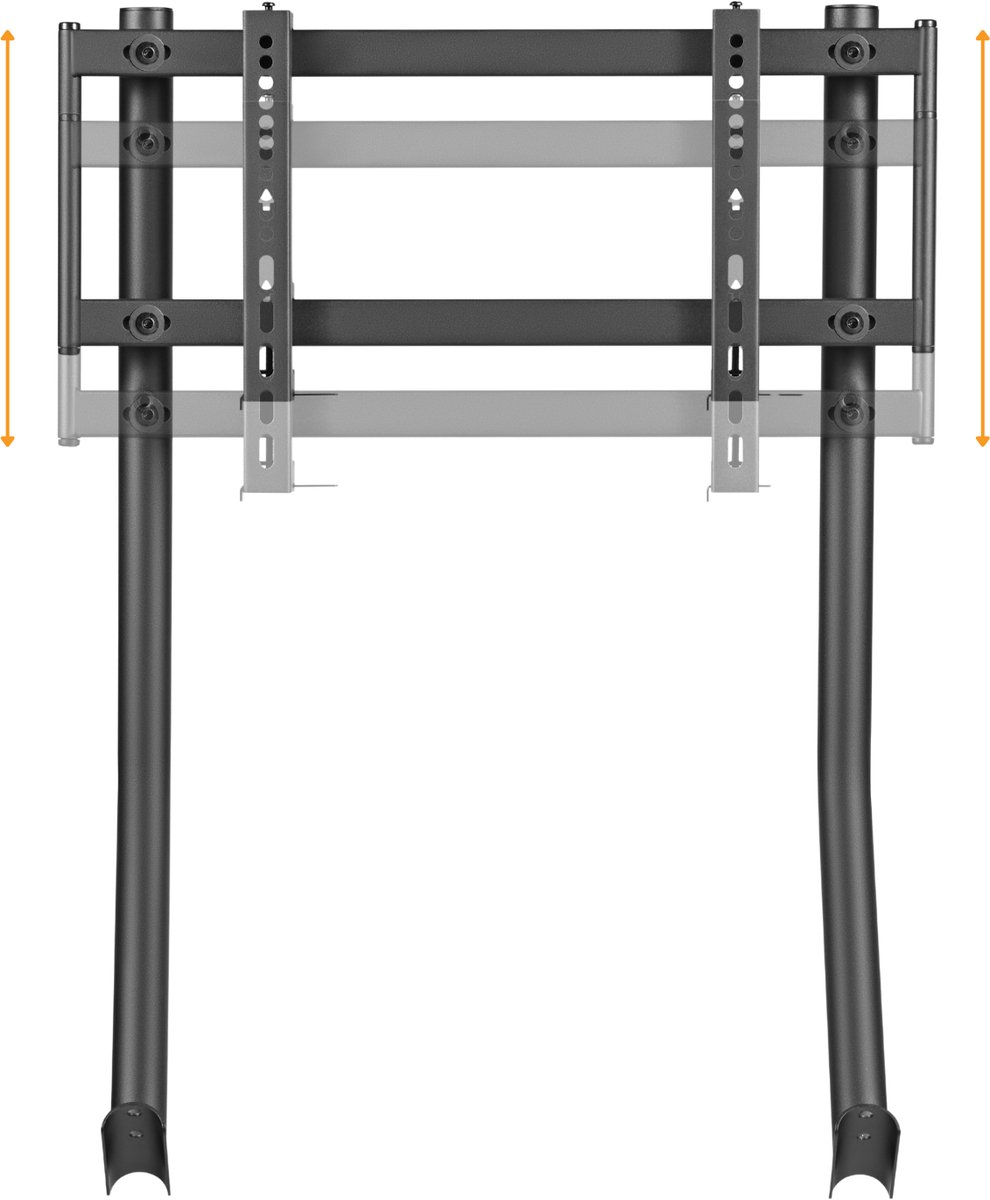 Ranqer Monitor Mount Racing Simulator Zwart - afbeelding 3