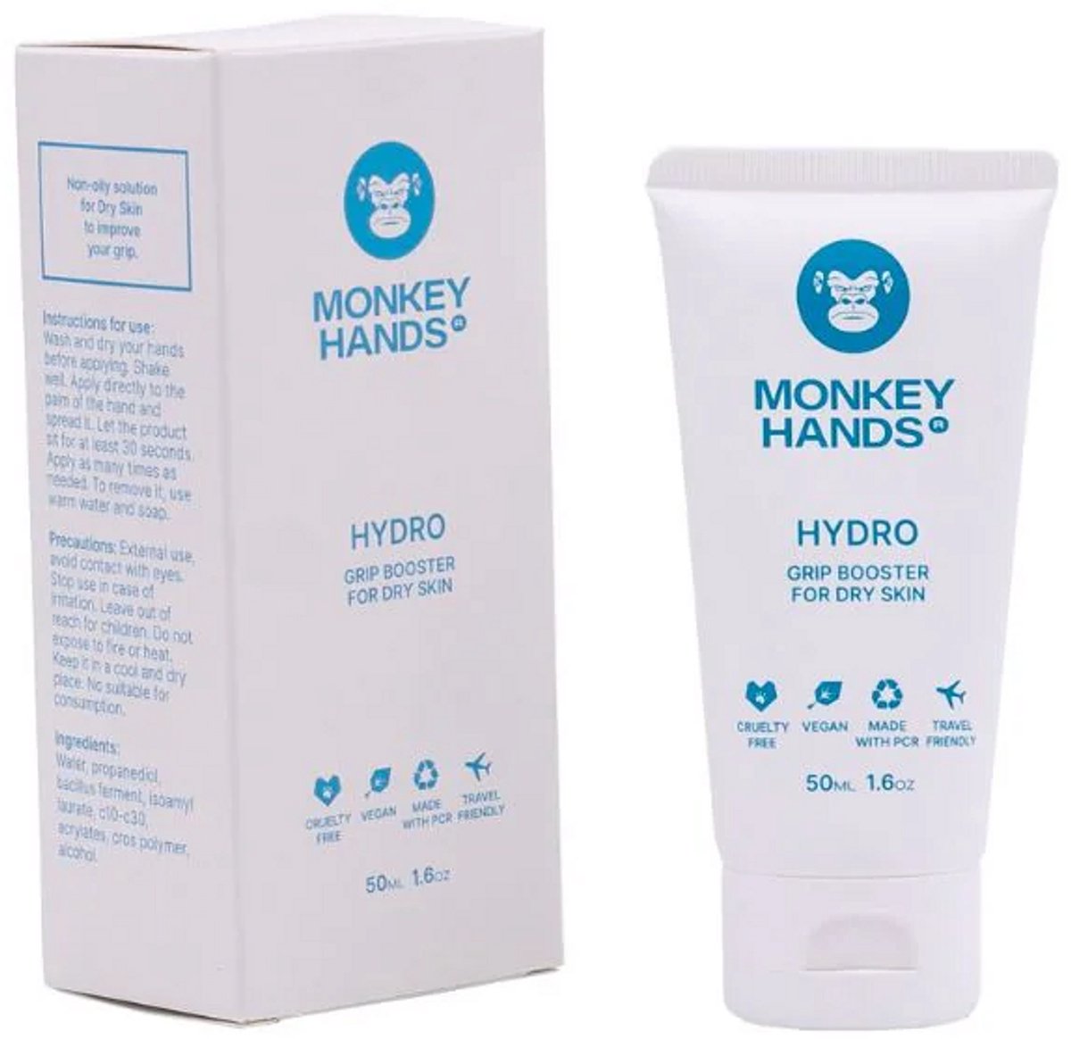 Monkey Hands - Hydro Grip Booster for dry skin - 50 ml