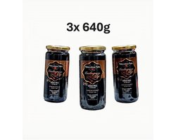 Abdurrahman Tatlici Keciboynuzu Ozu 3x 640g – Koudgeperst Johannesbrood Extract – 100% Natuurlijk – Zonder Toegevoegde Suiker – Puur & Onbewerkt