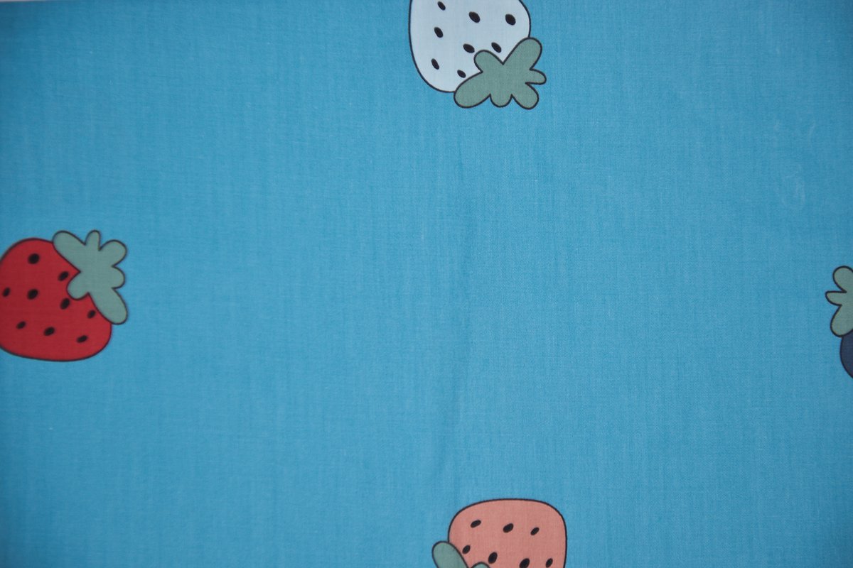 Kussenslopen Set van 2 – 100% Katoen – Zacht & Ademend – Voor Volwassenen & Kinderen – Aardbei Print – 48x74 cm – Luxe Kussensloop-Groen