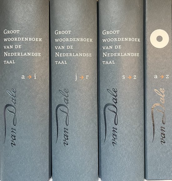 Van Dale Groot woordenboek van de Nederlandse taal - cover