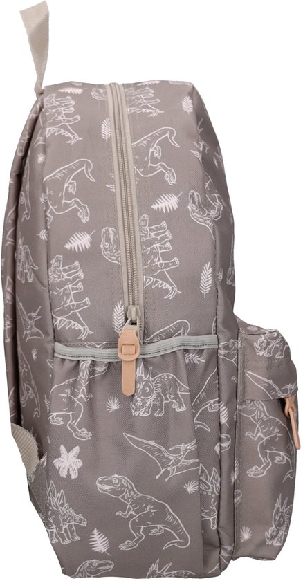 Studio V Fossil Files - Rugzak - Gevoerd - 13,6 liter - 39 x 29 x 12 cm - Dinosaurus - Groen