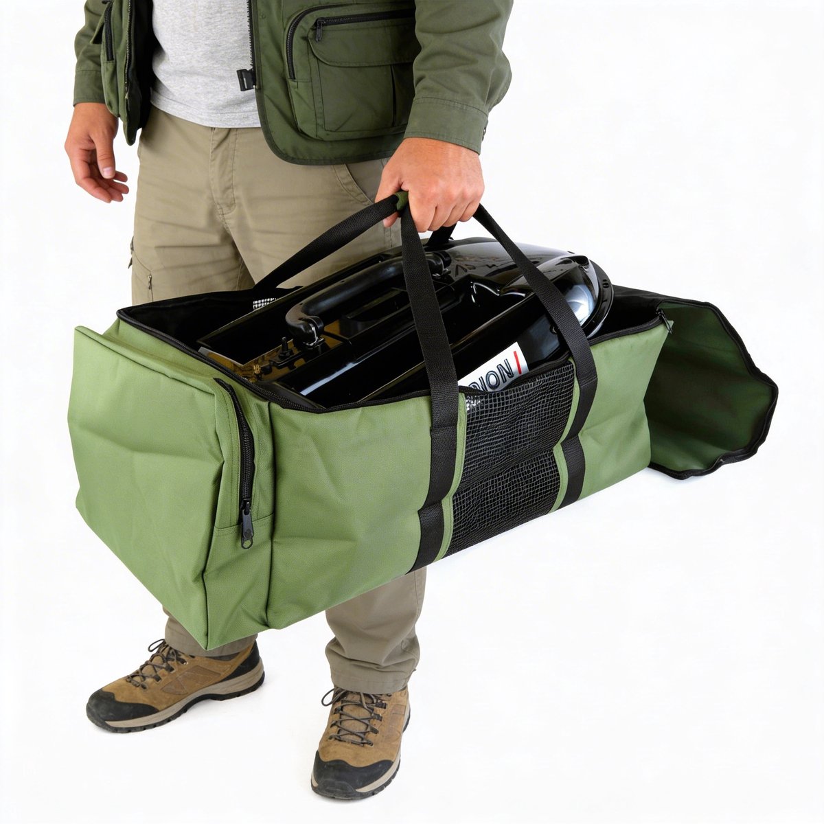 Sight Tackle Luggage - Voerboot tas - Groen - Large