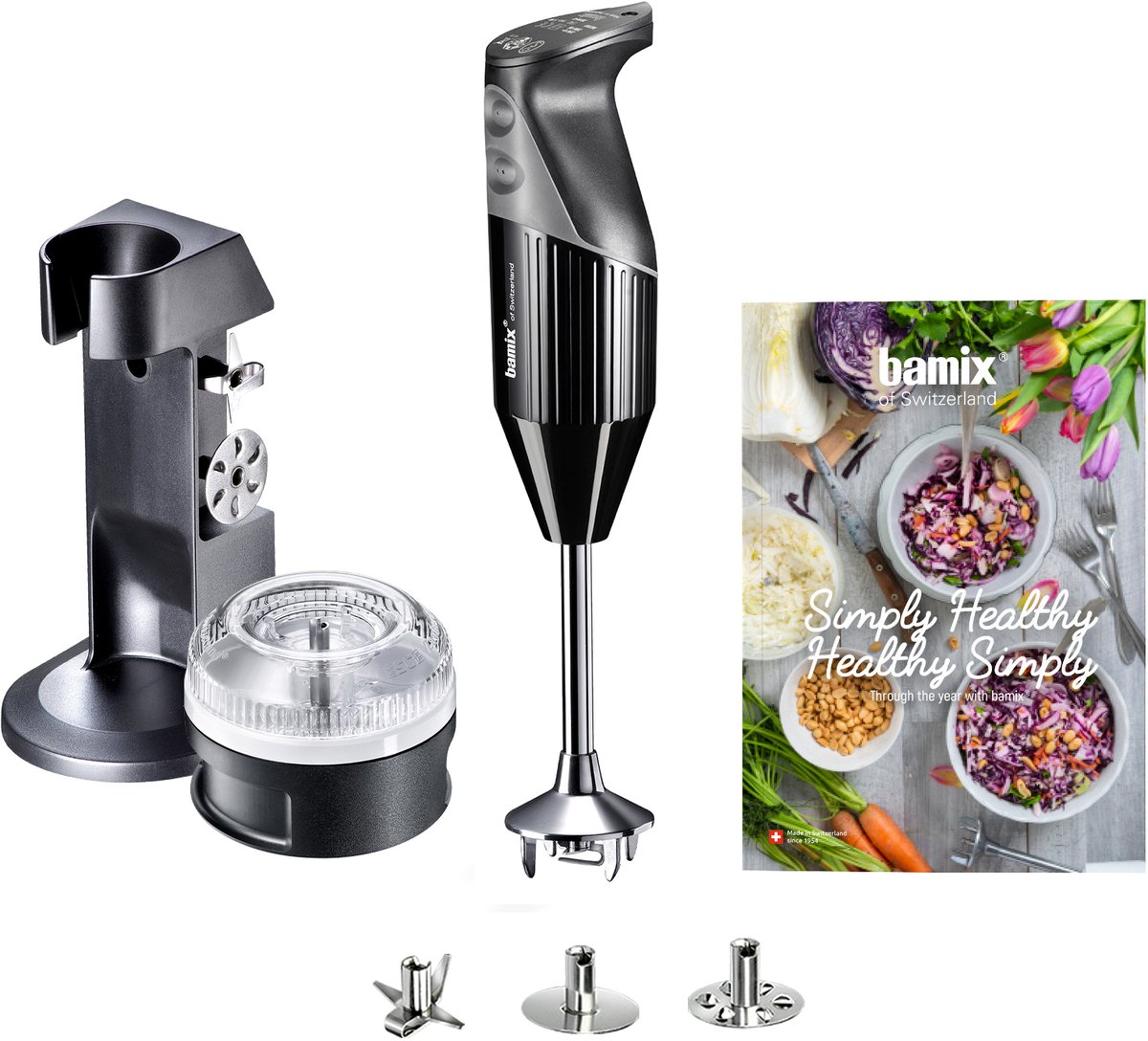 bamix® SIMPLY HEALTHY M200 Zwart – foto 3