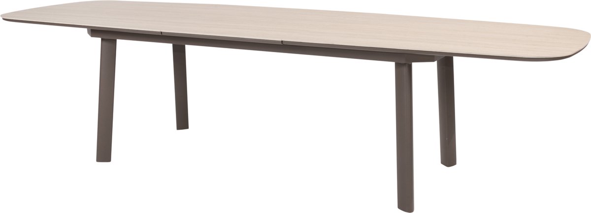 Manolo uitschuifbare dining tuintafel printed ceramic 230-290x100xH75 cm terre Taste 4SO