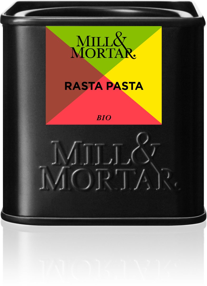 Mill & Mortar Rasta Pasta Caribbean Mix - biologische kruidenmix voor pasta, rijst - 55 g