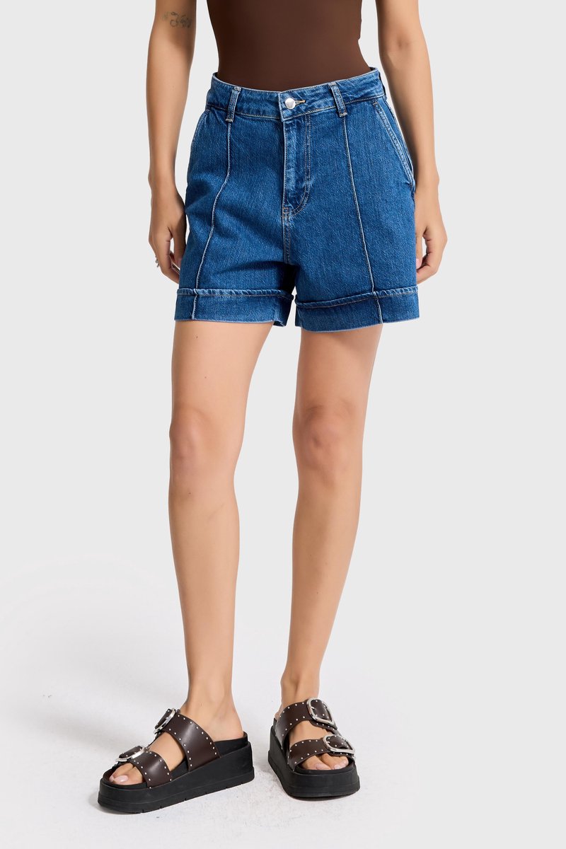 It's Basic - MINI DENIM SHORT - NAVY