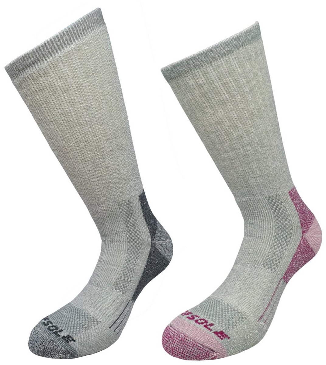 Sofsole Merino Outdoor Wandelsokken Schoenmaat: 41-43 Grijs