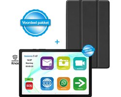 SeniorenTAB Seniorentablet Knox - Op basis van Samsung - 128GB - 11 inch - wifi - Tablet voor ouderen inclusief beschermhoes