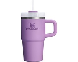 STANLEY Quencher H2.0 Tumbler 20 oz – Lilac | RVS Drinkbeker met Handvat & Rietje | 3-Stand Flowstate Deksel | Reisbeker | Cup Holder Compatibel | Geïsoleerd & BPA-Vrij