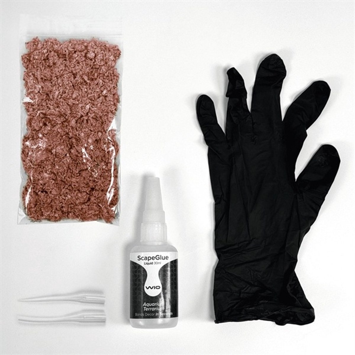 WIO Scapeglue Kit 30 Gram + 100ML Red