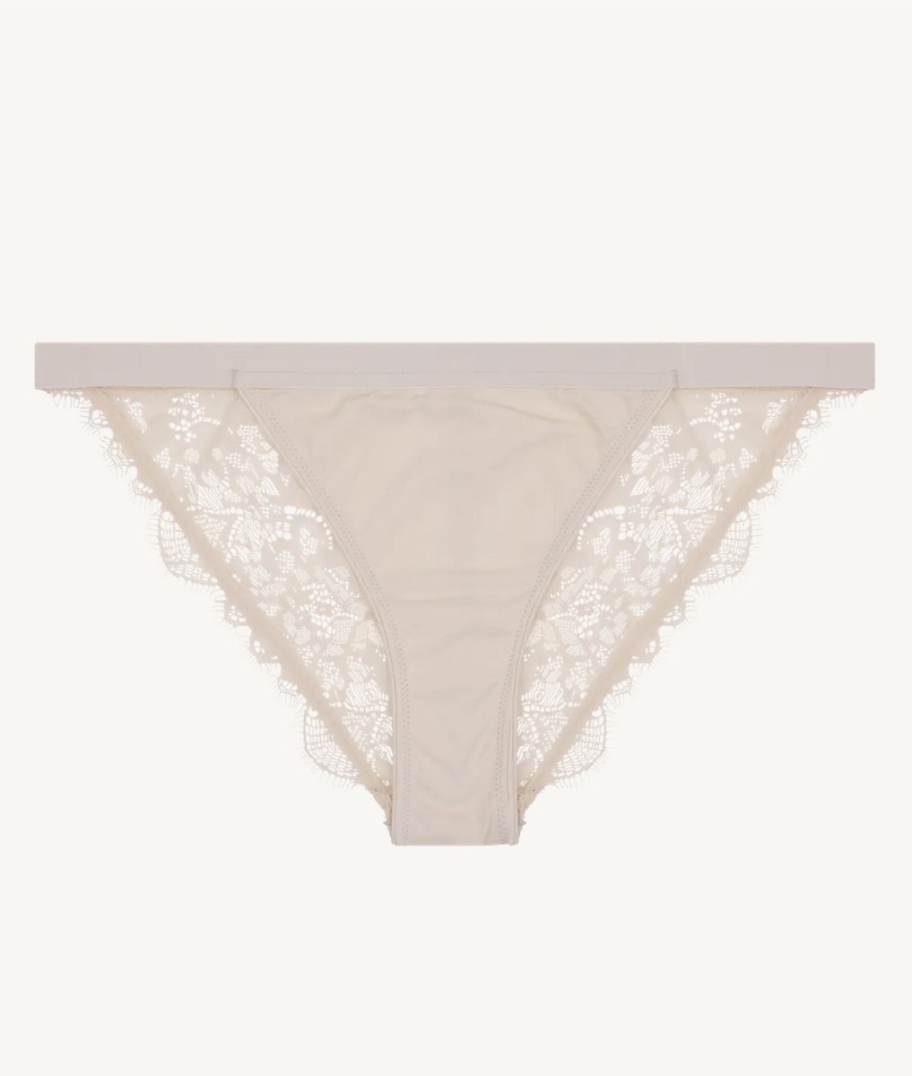 Love Stories - Slip "Wild Rose" - Off White - XS