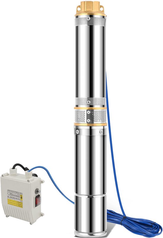 Diepe Bronpomp - Stroom 4000 L/H - 370W Dompelpomp - Maximale ...