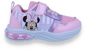 Minnie Mouse Meisjes Sneaker Met Lichtjes | Roze | Maat: 26