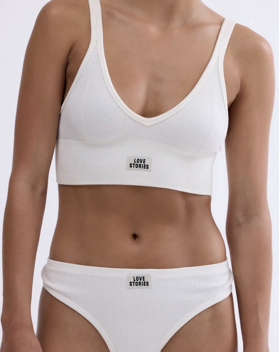 Love Stories - Bralette "Posey" - Off White - L