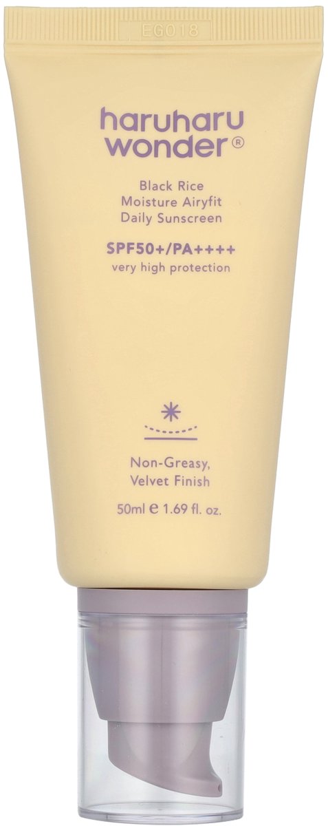 HaruHaru Wonder - Black Rice Moisture Airyfit Daily Sunscreen Spf 50+