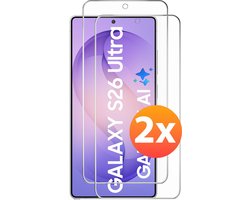 Screenprotector Geschikt voor Samsung S26 Ultra Screen protector Tempered Gehard galaxy glas - 2 stuks beschermglas