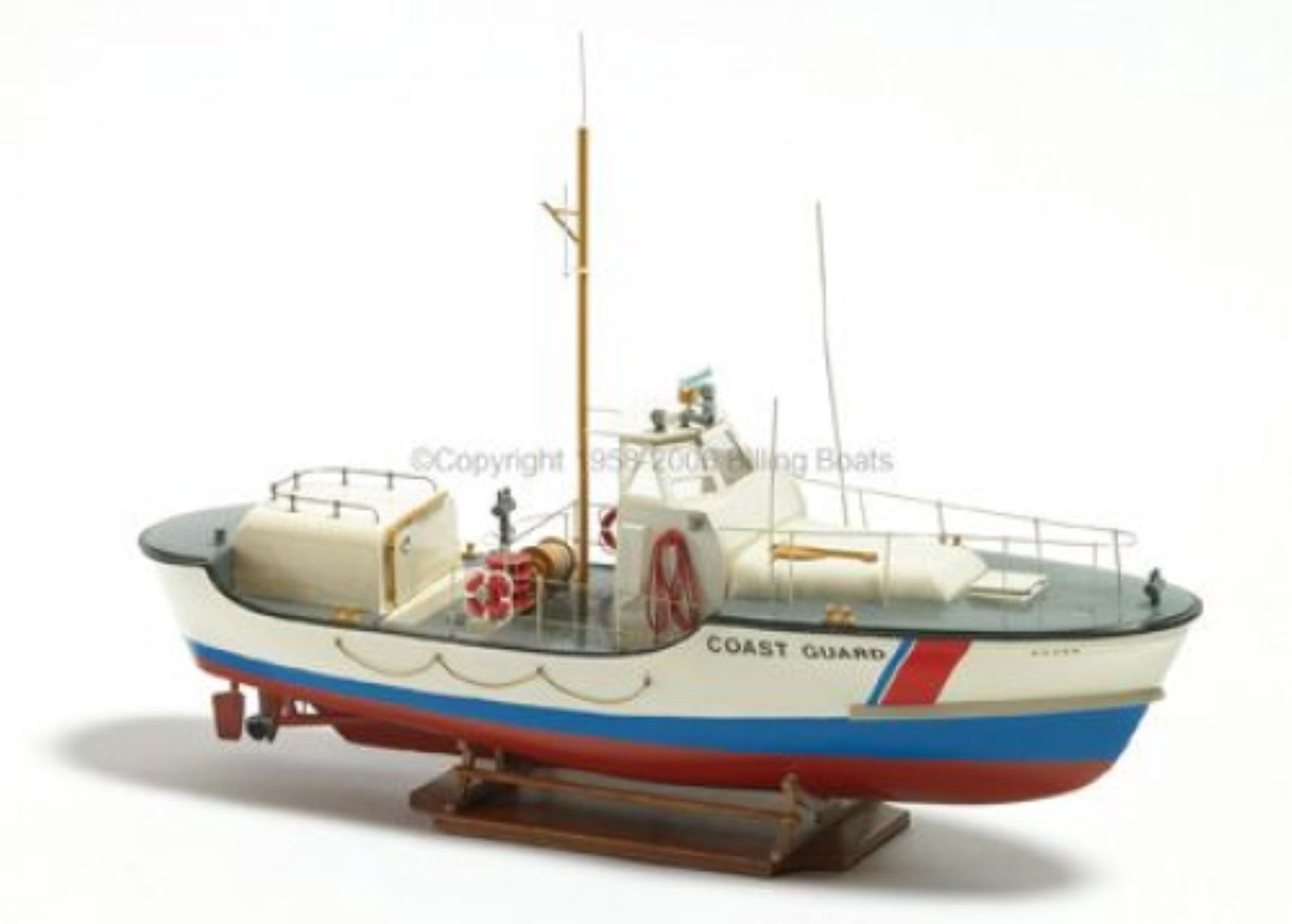 Billing Boats 100 U.S. Coast Guard reddingsboot met kunststof romp